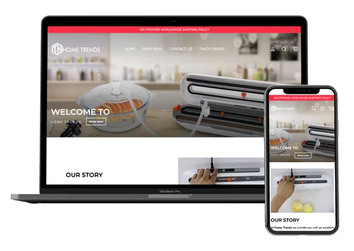 FULLY OPTIMISED SHOPIFY STORE
