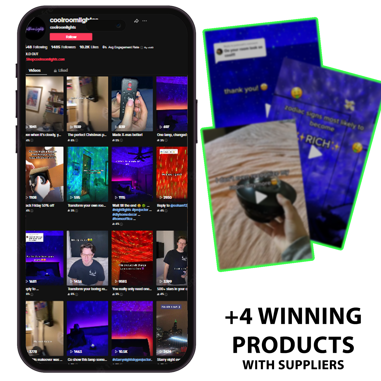 PREMADE ADS FOR TIKTOK