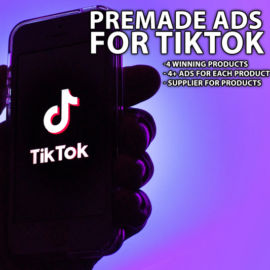 PREMADE ADS FOR TIKTOK